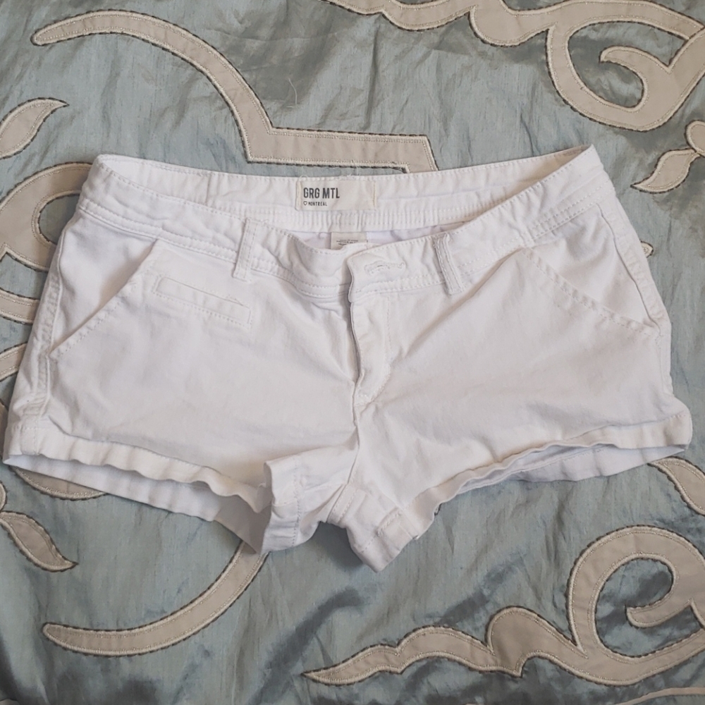 White shorts